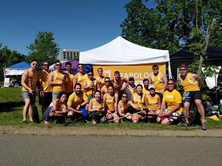 Trapology Boston Dragon boat Team 2019 Corporate Division Champions