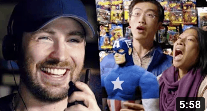 Captain America Chris Evans Prank Escape Game by Trapology Boston