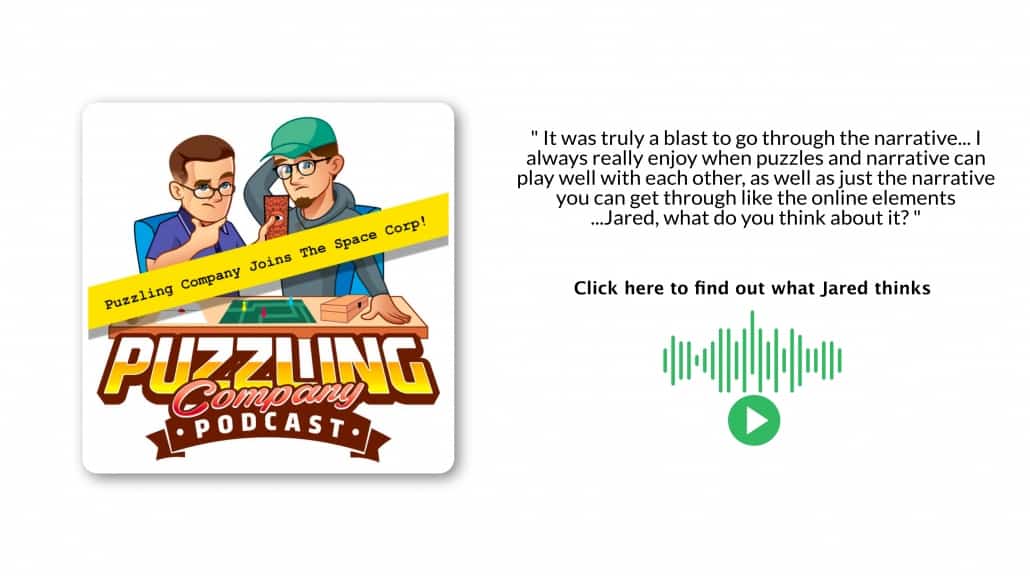 Image of "Puzzling Company Podcast" logo and a quote from the episode.